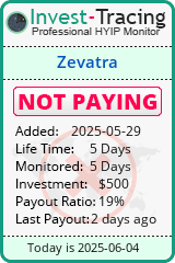 Monitored by Invest-Tracing.com HYIP Monitor-Invest-Tracing.com