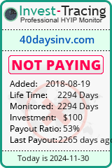 HYIP Monitor-Invest-Tracing.com