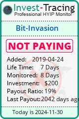 HYIP Monitor-Invest-Tracing.com