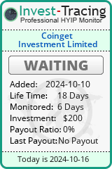 HYIP Monitor-Invest-Tracing.com