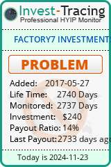 HYIP Monitor-Invest-Tracing.com