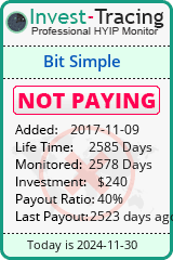 HYIP Monitor-Invest-Tracing.com
